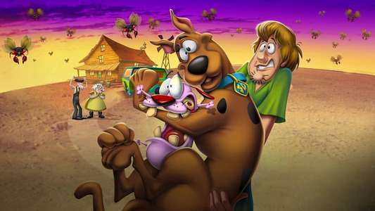 Straight Outta Nowhere: Scooby-Doo! Meets Courage the Cowardly Dog - Backdrop