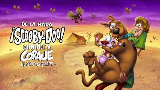 Straight Outta Nowhere: Scooby-Doo! Meets Courage the Cowardly Dog - Backdrop