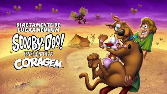 Straight Outta Nowhere: Scooby-Doo! Meets Courage the Cowardly Dog - Backdrop