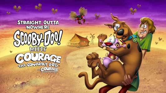 Straight Outta Nowhere: Scooby-Doo! Meets Courage the Cowardly Dog - Backdrop