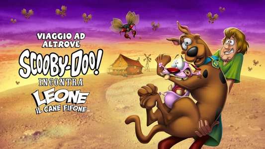 Straight Outta Nowhere: Scooby-Doo! Meets Courage the Cowardly Dog - Backdrop