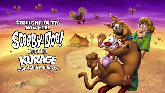 Straight Outta Nowhere: Scooby-Doo! Meets Courage the Cowardly Dog - Backdrop
