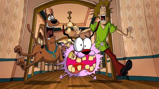 Straight Outta Nowhere: Scooby-Doo! Meets Courage the Cowardly Dog - Backdrop