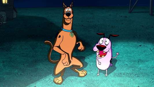 Straight Outta Nowhere: Scooby-Doo! Meets Courage the Cowardly Dog - Backdrop