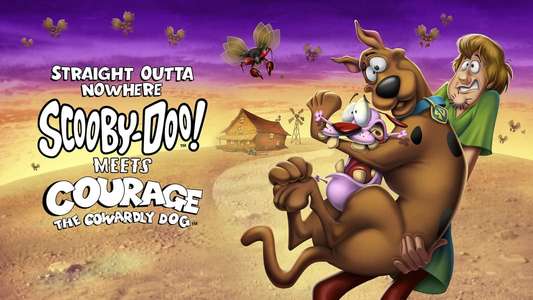 Straight Outta Nowhere: Scooby-Doo! Meets Courage the Cowardly Dog - Backdrop