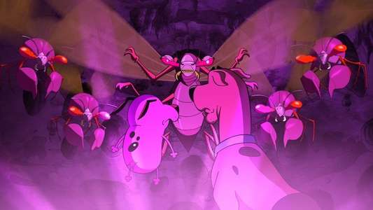 Straight Outta Nowhere: Scooby-Doo! Meets Courage the Cowardly Dog - Backdrop