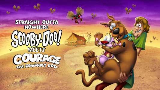 Straight Outta Nowhere: Scooby-Doo! Meets Courage the Cowardly Dog - Backdrop