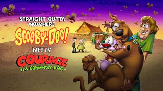 Straight Outta Nowhere: Scooby-Doo! Meets Courage the Cowardly Dog - Backdrop