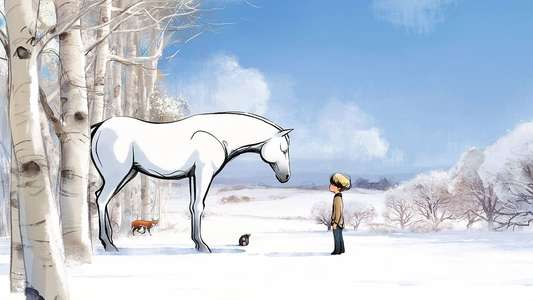 The Boy  the Mole  the Fox and the Horse - Backdrop