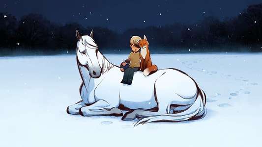 The Boy  the Mole  the Fox and the Horse - Backdrop