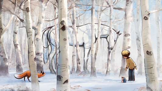 The Boy  the Mole  the Fox and the Horse - Backdrop