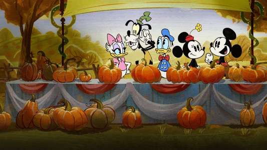 The Wonderful Autumn of Mickey Mouse - Backdrops