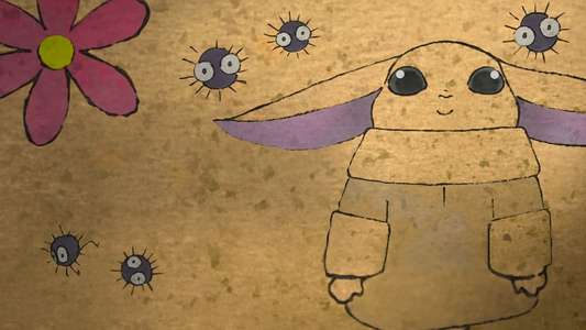 Zen – Grogu and Dust Bunnies - Backdrops