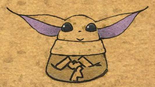Zen – Grogu and Dust Bunnies - Backdrops