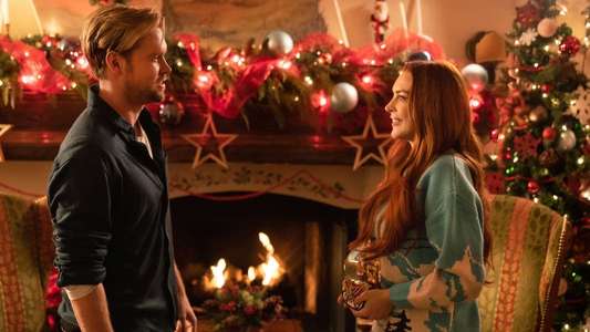 Falling for Christmas - Backdrop