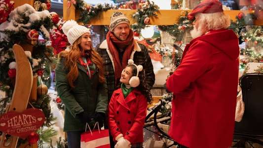 Falling for Christmas - Backdrop