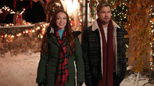 Falling for Christmas - Backdrop