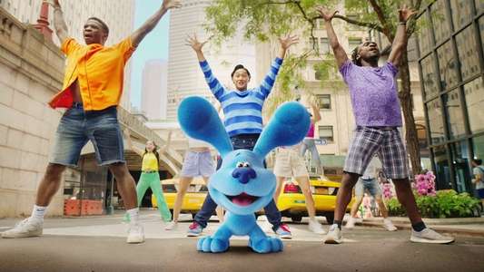 Blue's Big City Adventure - Backdrop