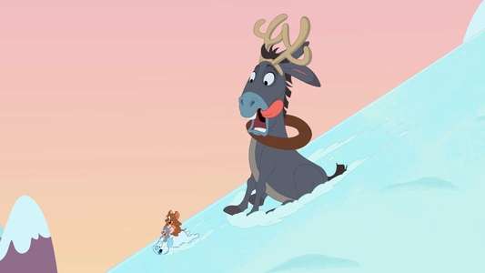 Tom and Jerry Snowman's Land - Backdrop