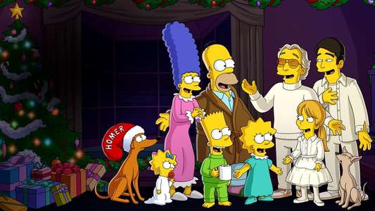 The Simpsons Meet the Bocellis in Feliz Navidad - Backdrops