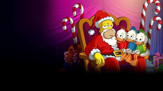 The Simpsons Meet the Bocellis in Feliz Navidad - Backdrops