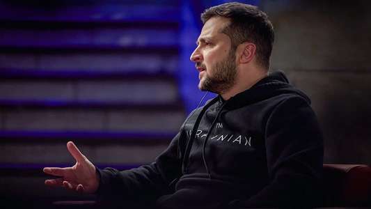 My Next Guest with David Letterman and Volodymyr Zelenskyy - Backdrop
