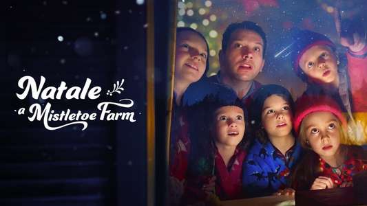 Christmas on Mistletoe Farm - Backdrop