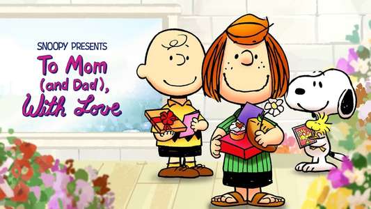 Snoopy Presents: To Mom (and Dad)  With Love - Backdrop