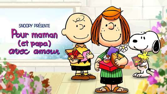 Snoopy Presents: To Mom (and Dad)  With Love - Backdrop