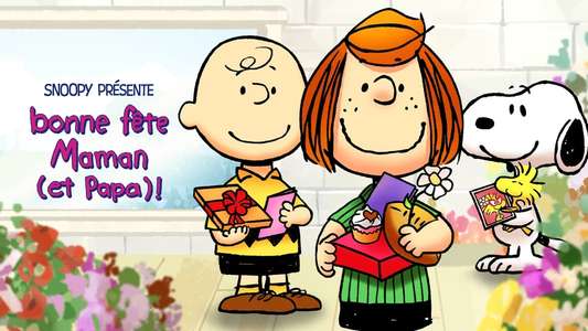 Snoopy Presents: To Mom (and Dad)  With Love - Backdrop