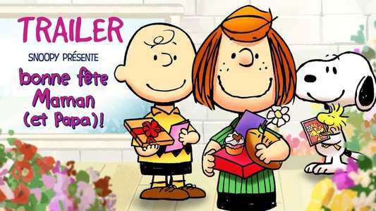 Snoopy Presents: To Mom (and Dad)  With Love - Backdrop