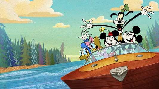 The Wonderful Summer of Mickey Mouse - Backdrops