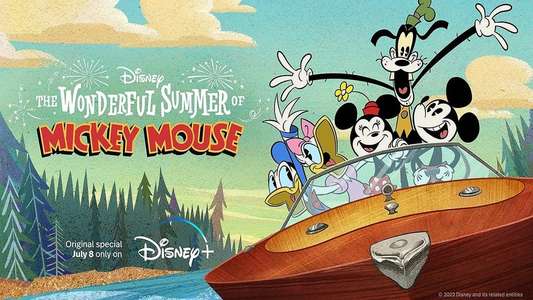 The Wonderful Summer of Mickey Mouse - Backdrops