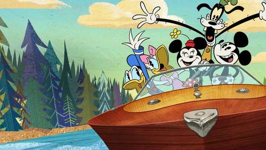 The Wonderful Summer of Mickey Mouse - Backdrops