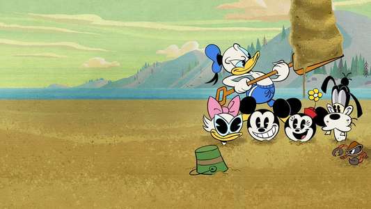 The Wonderful Summer of Mickey Mouse - Backdrops
