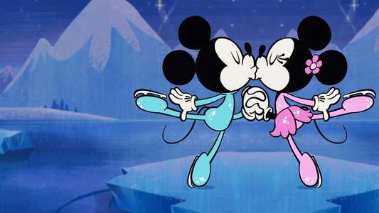 The Wonderful Winter of Mickey Mouse - Backdrops