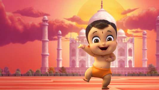 Mighty Little Bheem: I Love Taj Mahal - Backdrop