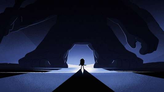 Hilda and the Mountain King - Backdrop