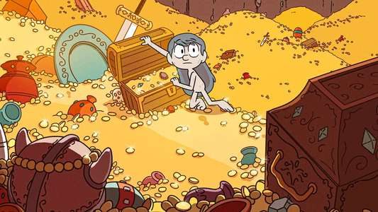 Hilda and the Mountain King - Backdrop