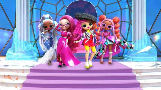 LOL Surprise: Desfile de invierno - Backdrop