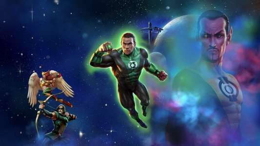 Green Lantern: Beware My Power - Backdrop