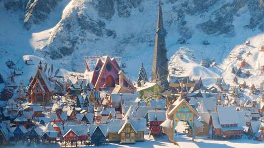 A Boy Called Christmas - Backdrop