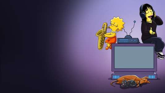 The Simpsons: When Billie Met Lisa - Backdrops