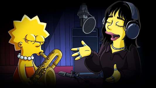 The Simpsons: When Billie Met Lisa - Backdrops