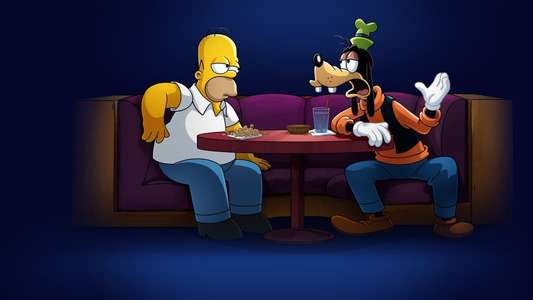 The Simpsons in Plusaversary - Backdrops
