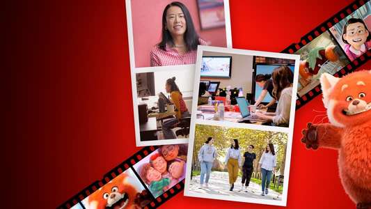 Embrace the Panda: Making Turning Red - Backdrops