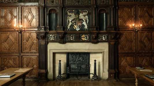 Miss Willoughby and the Haunted Bookshop - Backdrop