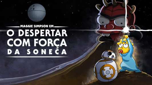 Maggie Simpson in The Force Awakens from its Nap - Backdrops