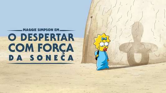 Maggie Simpson in The Force Awakens from its Nap - Backdrops