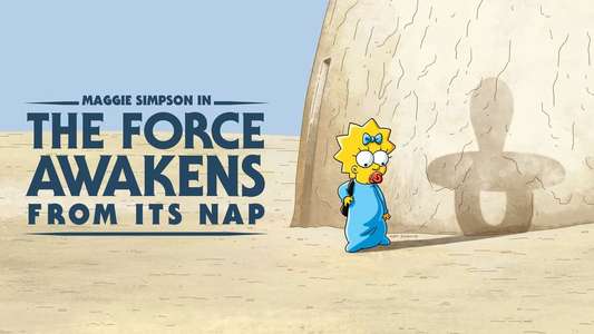Maggie Simpson in The Force Awakens from its Nap - Backdrops